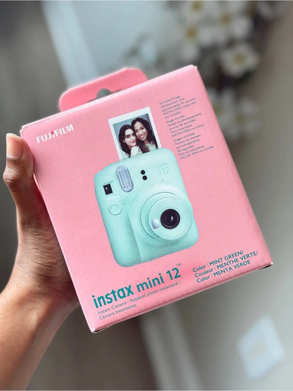 Fujifilm Instax Mini 12 Instant Camera - Mint Green